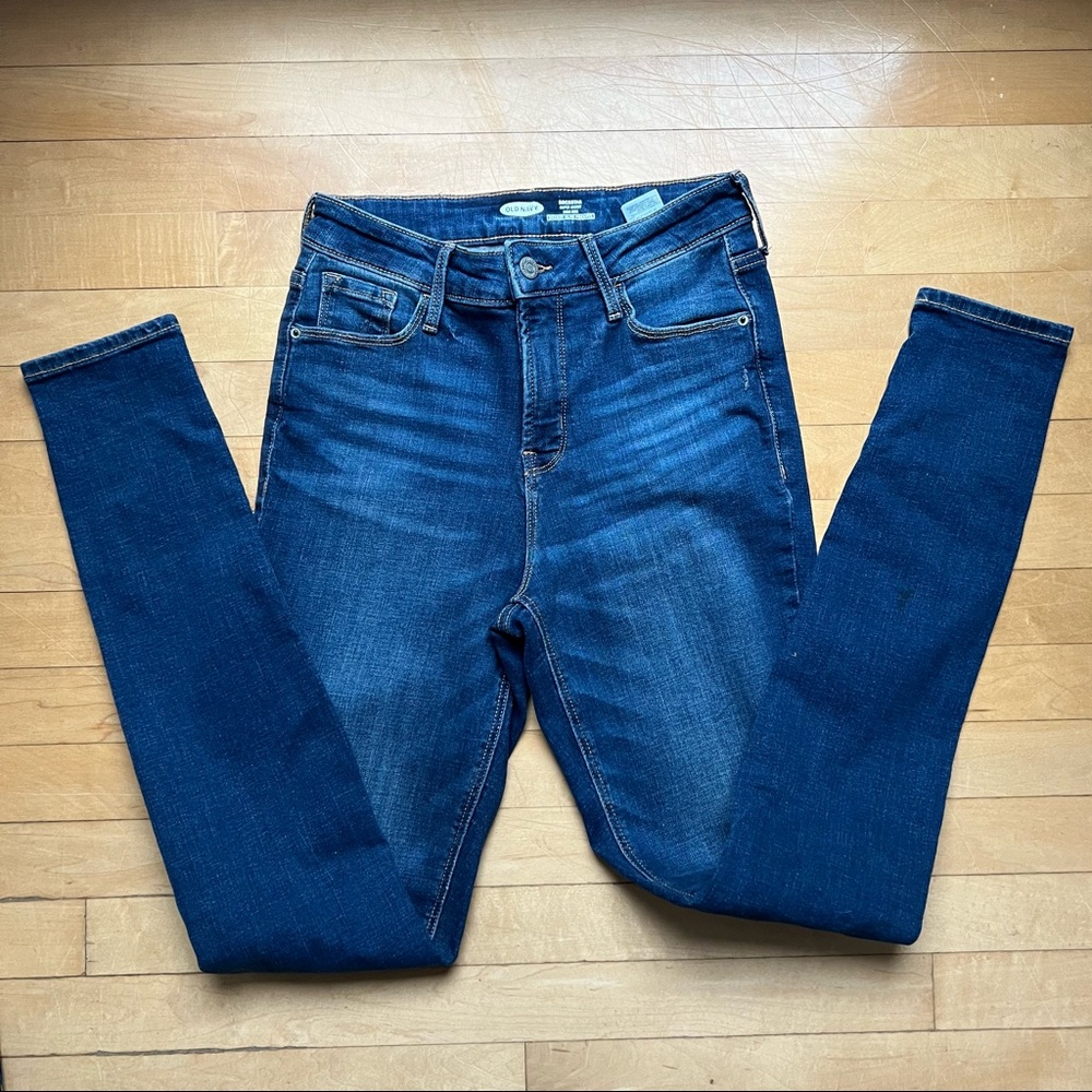 Old Navy High-Waisted Rockstar Super Skinny Jeans 4 Tall